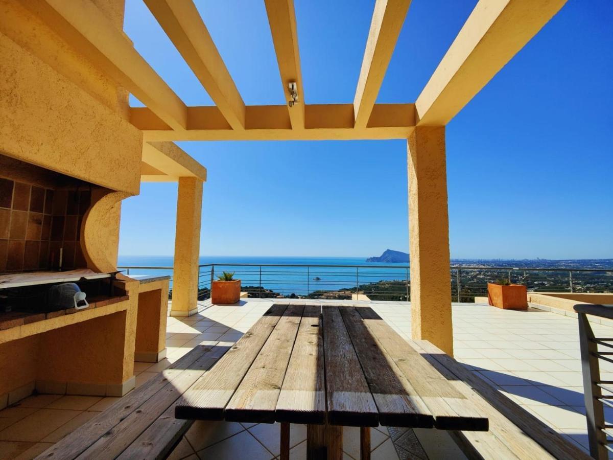 Seaview 6Br Villa With Private Pool Altea Exteriör bild