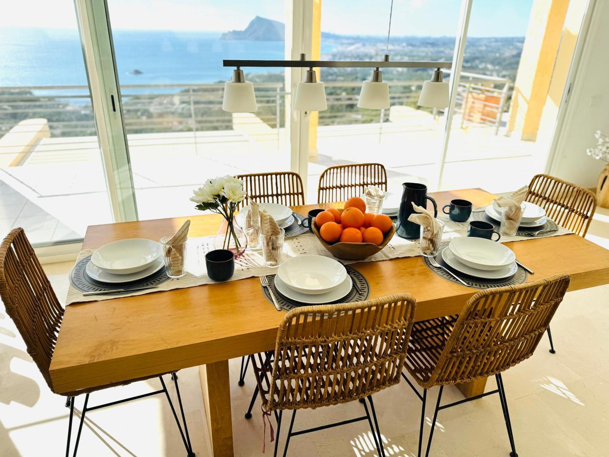 Seaview 6Br Villa With Private Pool Altea Exteriör bild