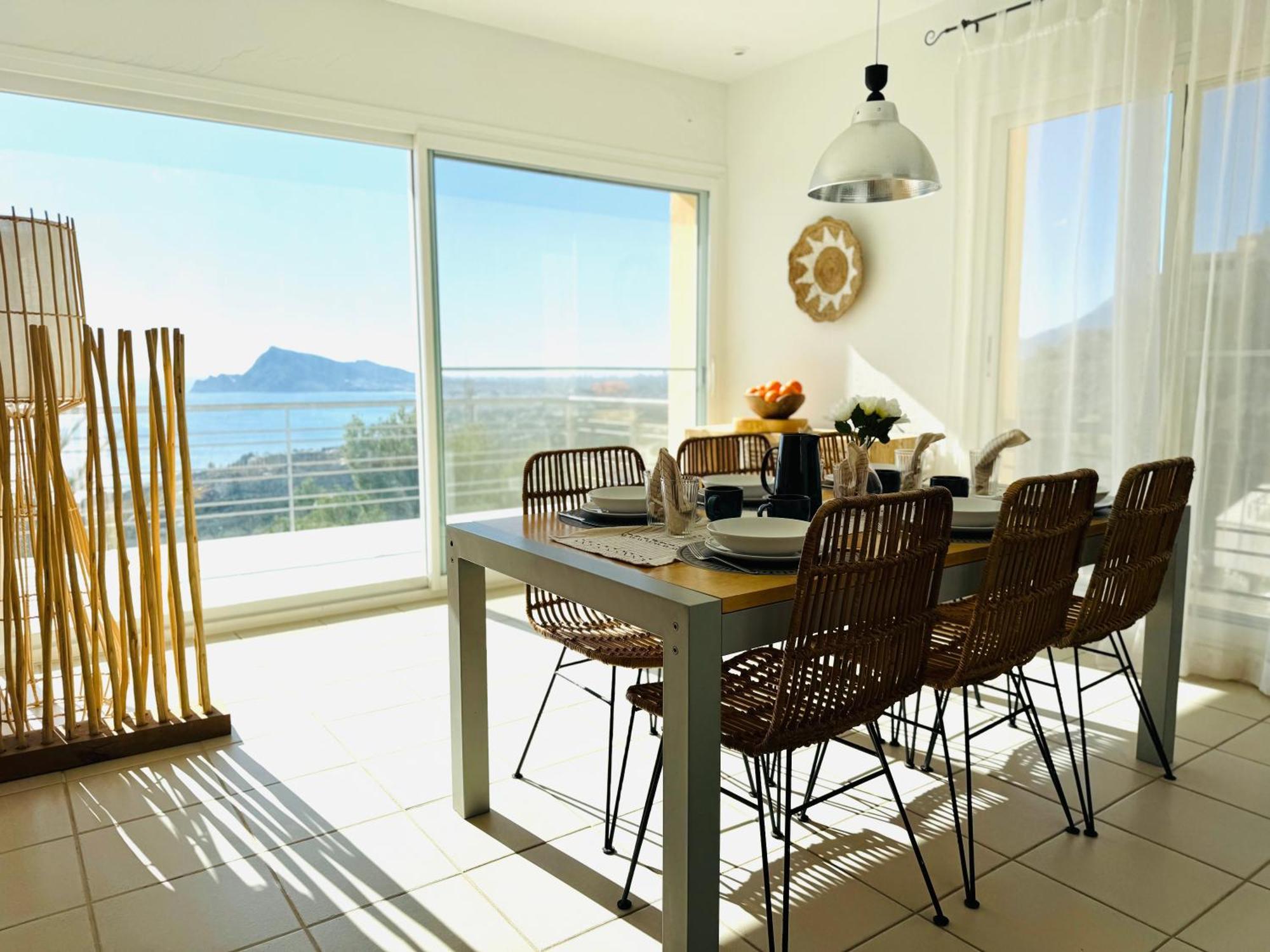 Seaview 6Br Villa With Private Pool Altea Exteriör bild