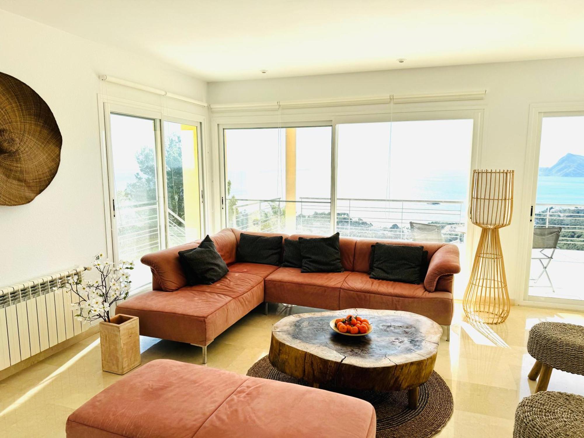 Seaview 6Br Villa With Private Pool Altea Exteriör bild