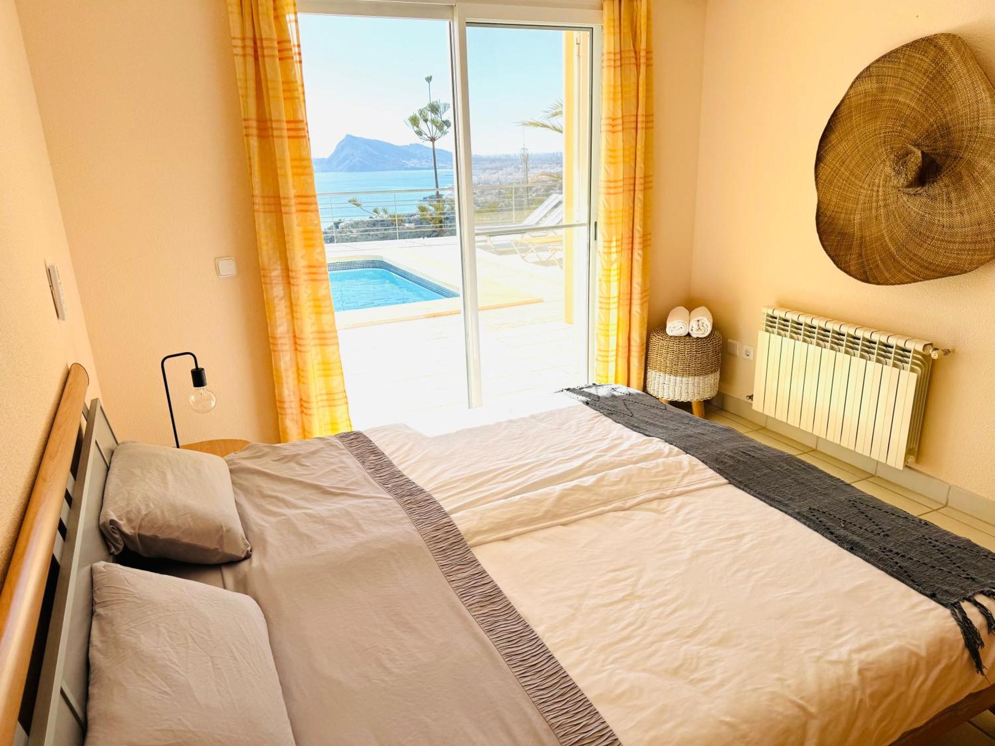 Seaview 6Br Villa With Private Pool Altea Exteriör bild